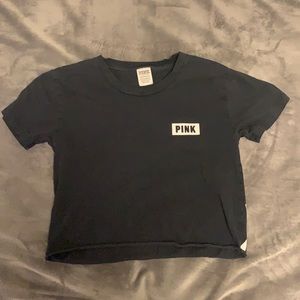 Black Victoria Secret Pink T-shirt
